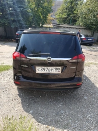 Open Zafira C Tourer turbo 2013